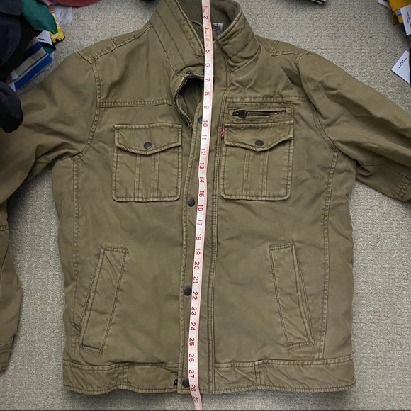 Levis Quilted Lined Jacket Size Small - Picture 9 of 10